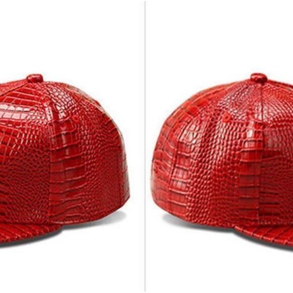 Hip Hop Hat,Flat-Brimmed Hat,Rock Cap,Adjustable Snapback Hat for Men and Women - Picture 3 of 6